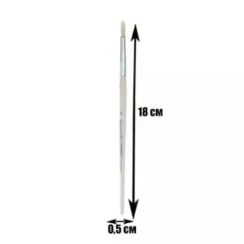 Кисть щетина № 2, круглая