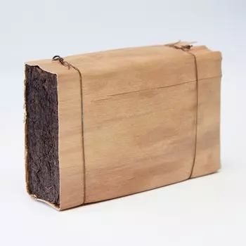 Чай китайский выдержанный «Шу Пуэр. Zhu qiao shu zhuan», 2015 г, кирпич, 500 г