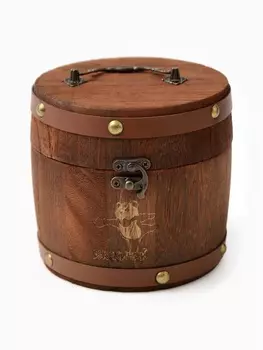 Чай чёрный китайский выдержанный «Пуэр Шу Точа Но Ми Сян», Мэнхай, 2025 г, в бочонке, 250 г