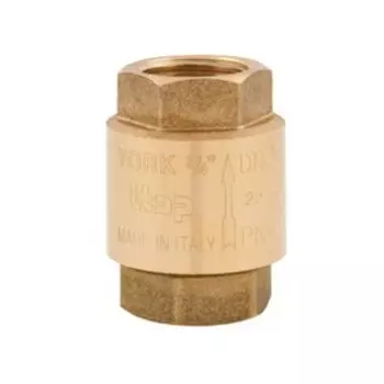Клапан обратный ITAP YORK 103, 1 1/4", PN 10, пружинный, муфтовый, с пластиковым седлом