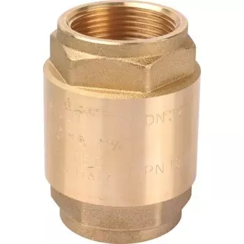 Клапан обратный STOUT SVC-0011-000032, 1 1/4", пружинный, муфтовый, с металлическим седлом