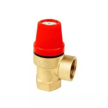 Клапан предохранительный Benarmo 019-2577, 1/2", внутренняя резьба, Рср1.5, латунь