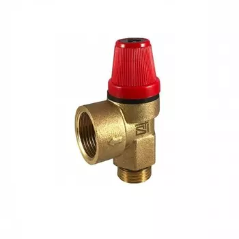 Клапан предохранительный STI, 3/4 х 1/2", внутренняя/наружная резьба, 3 бар