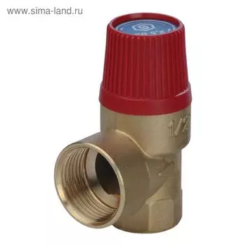Клапан STOUT SVS-0001-002515, предохранительный, 25х1/2"
