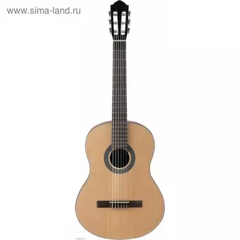 Классическая гитара FLIGHT C-100 NA 4/4 верхняя дека-ель, корпус-сапеле, цвет натурал