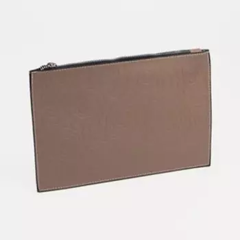 Сумка женская на молнии, цвет бежевый