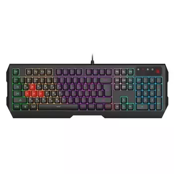 Клавиатура A4Tech Bloody B140N черный USB Multimedia for gamer LED (подставка для запястий) 102943