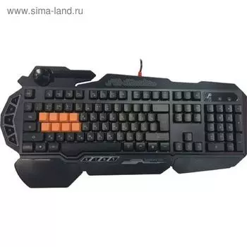 Клавиатура A4Tech Bloody B318, игровая, проводная, подсветка, 108 клавиши, USB, чёрная