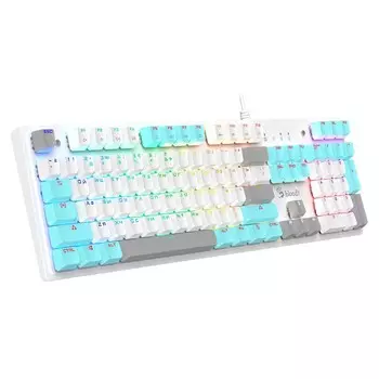 Клавиатура A4Tech Bloody S510N механическая белый USB for gamer LED (S510N (ICY WHITE ))