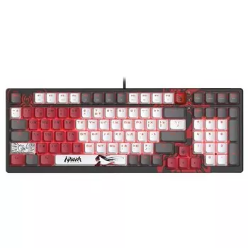 Клавиатура A4Tech Bloody S98 Naraka BLMS Plus механическая черный/красный USB for gamer LED 106853