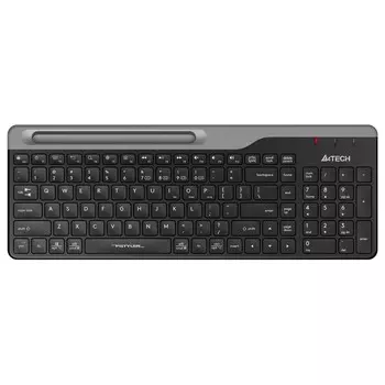Клавиатура A4Tech Fstyler FBK25 черный/серый USB беспроводная BT/Radio slim Multimedia (FBK 106853