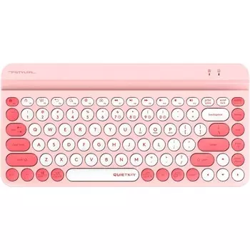 Клавиатура A4Tech Fstyler FBK30 розовый USB беспроводная BT/Radio slim Multimedia (FBK30 RAS 10045