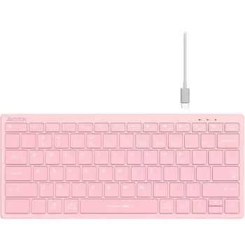Клавиатура A4Tech Fstyler FBX51C розовый USB беспроводная BT/Radio slim Multimedia (FBX51C P 10045