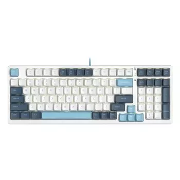 Клавиатура A4Tech Fstyler FS300 механическая белый/синий USB for gamer LED (FS300 PANDA SNO 106853