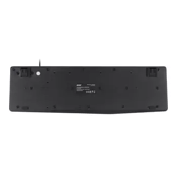 Клавиатура Acer OKW121 черный USB (ZL.KBDEE.00B)