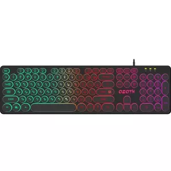Клавиатура Defender Ozoth GK-106,игровая,проводная,мембран,подсветка104 клавиши,USB,черная