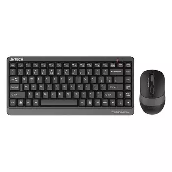 Клавиатура + мышь A4Tech Fstyler FG1110 клав:черный/серый мышь:черный/серый USB беспроводна 106853