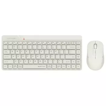 Клавиатура + мышь A4Tech Fstyler FG2200 Air2 клав:бежевый мышь:бежевый USB беспроводная sli 107990
