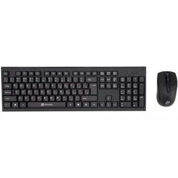 Клавиатура + мышь Оклик 630M клав:черный мышь:черный USB (1091260)