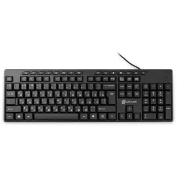 Клавиатура Оклик 125M черный USB Multimedia (1678108)