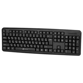 Клавиатура Оклик 180M черный PS/2 (313180)