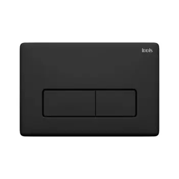 Клавиша смыва IDDIS Unifix, 245х29х165 мм, универсальная, чёрная