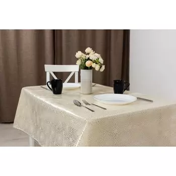 Клеенка Pure Beige, ширина 137 см, рулон 20 метров