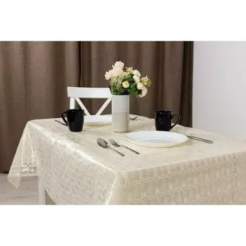 Клеенка Pure Beige, ширина 137 см, рулон 20 метров