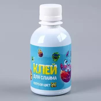 Клей для слаймов, 200 мл, голубой
