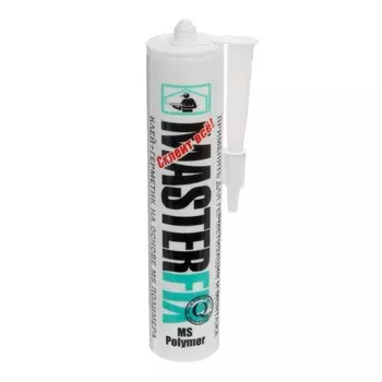 Клей-герметик MASTERFIX MS40, гибридный, белый, 310 мл