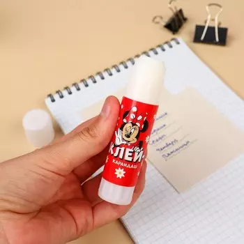 Клей-карандаш PVP 15 г, «Минни Маус»