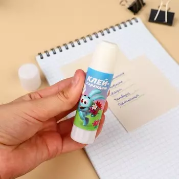 Клей-карандаш PVP 15 г, «Смешарики»