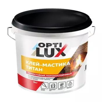 Клей-мастика "Титан" OPTILUX 9кг