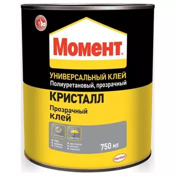 Клей Момент Кристалл 1781022, универсальный, прозрачный, 750 мл