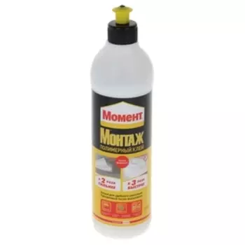 Клей "Момент" Монтаж, полимерный, 500 мл