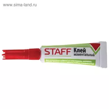 Клей моментальный STAFF 604224, 3 г