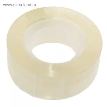 Клейкая лента 19 мм 33 м, прозрачная