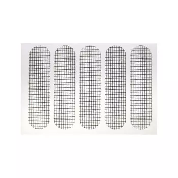 Клейкая лента для ремонта москитной сетки 9 см 6 см (набор 100 шт.)