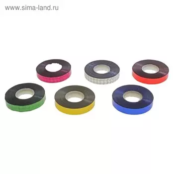 Клейкая лента голографическая 12 мм 66 м, МИКС