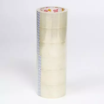 Клейкая лента «Мой выбор», прозрачная, 47 мм 66 м, 40 мкм