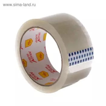 Клейкая лента «Мой выбор», прозрачная, 48 мм 66 м, 40 мкм