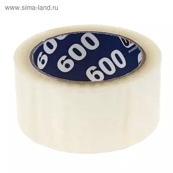 Клейкая лента UNIBOB 48 мм*66 м, 45 мкм, прозрачная