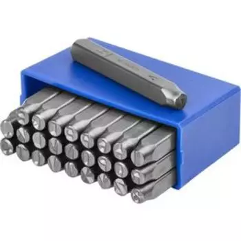 Клейма "ЗУБР", буквенные латинские, шрифт 6 мм