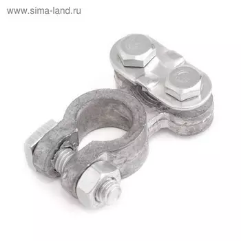 Клемма АКБ "AUTOPROFI" универсальная, крепление жилы планкой, специальный свинцовый сплав, 1 шт