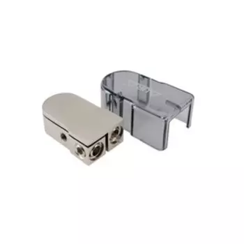 Клемма аккумуляторная Aura BTG-1124, никель, 1x4 Ga + 1x4 Ga