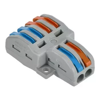 Клемма строительно-монтажная СМК 222-4124 (уп.4шт) IEK UKZ20-4124-004