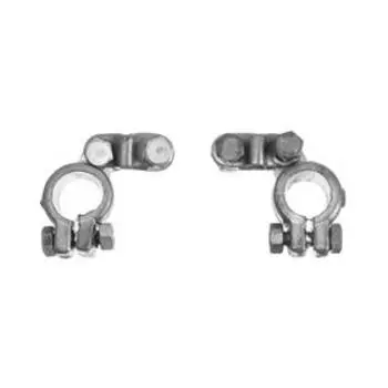 Клеммы аккумуляторные "ГЛАВДОР", свинец, набор 2 шт