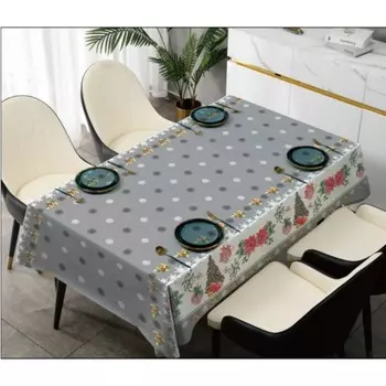 Клеёнка Алегра «Снегопад», 137 см, 20 п.м., PW195-R806-2, НГ