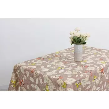 Клеёнка «Алекта», 140 см, рисунок порхающие бабочки, рулон 20 п.м.