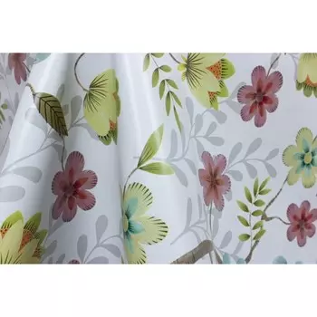 Клеёнка Camelia 140 см, рисунок летние цветы, рулон 20 п.м.